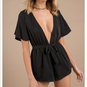 Tobi Plunging Romper